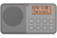SANGEAN DPR-64 - Digitalradio (DAB+, FM, DAB, Weiss/Grau)