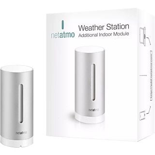 NETATMO Module intérieur intelligent supplémentaire - Module intérieur pour station météorologique (Argent)