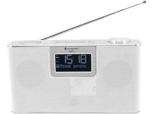 SOUNDMASTER DAB700WE - Radio digitale (DAB, DAB+, Bianco/Argento)