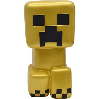 JUST TOYS Minecraft: Gold Creeper - Mega SquishMe - Figure collective (Or/Noir)