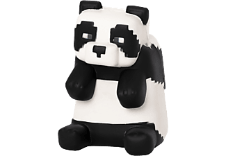 JUST TOYS Minecraft: Panda - Mega SquishMe - Sammelfigur (Schwarz/Weiss)