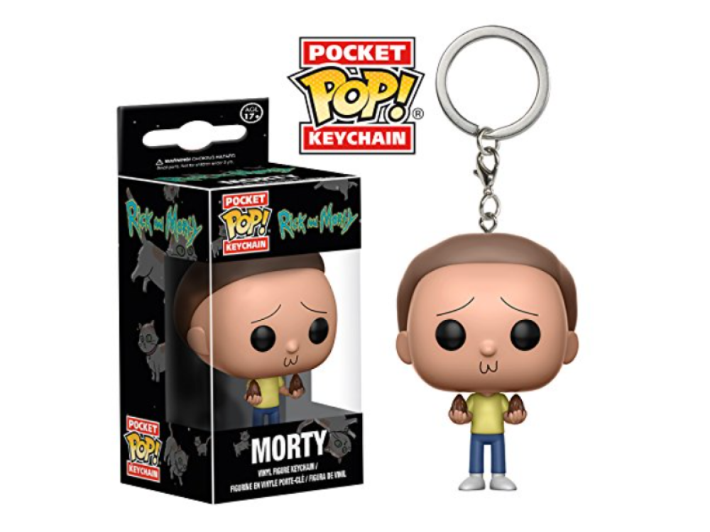 Llavero - Funko Pop! Rick And Morty, Llavero, 3.8 x 2.5 cm, Plástico, Multicolor