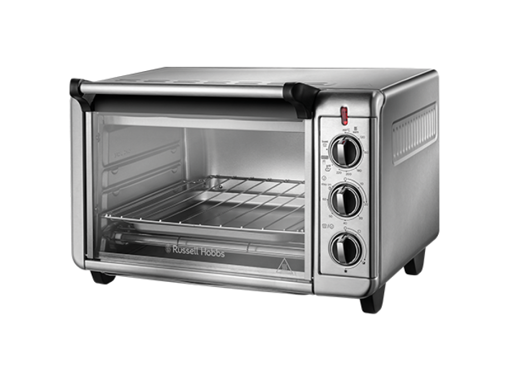 Mini horno - Russel Hobbs Express Air Fry, Convección, 1500 W, 5 modos, 3 alturas, Inox