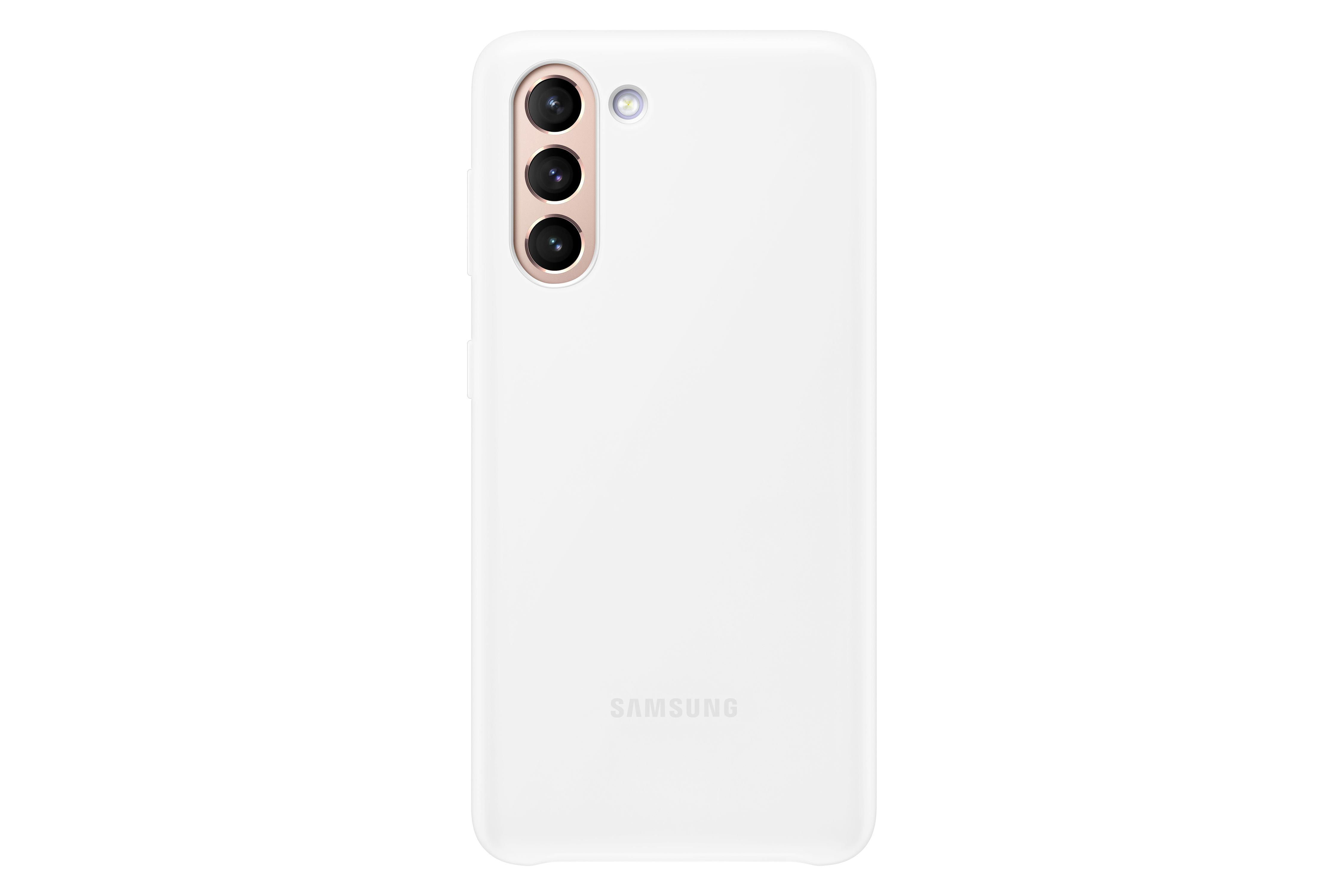 SAMSUNG EF-KG991, Backcover, Samsung, Galaxy S21 5G, Weiß