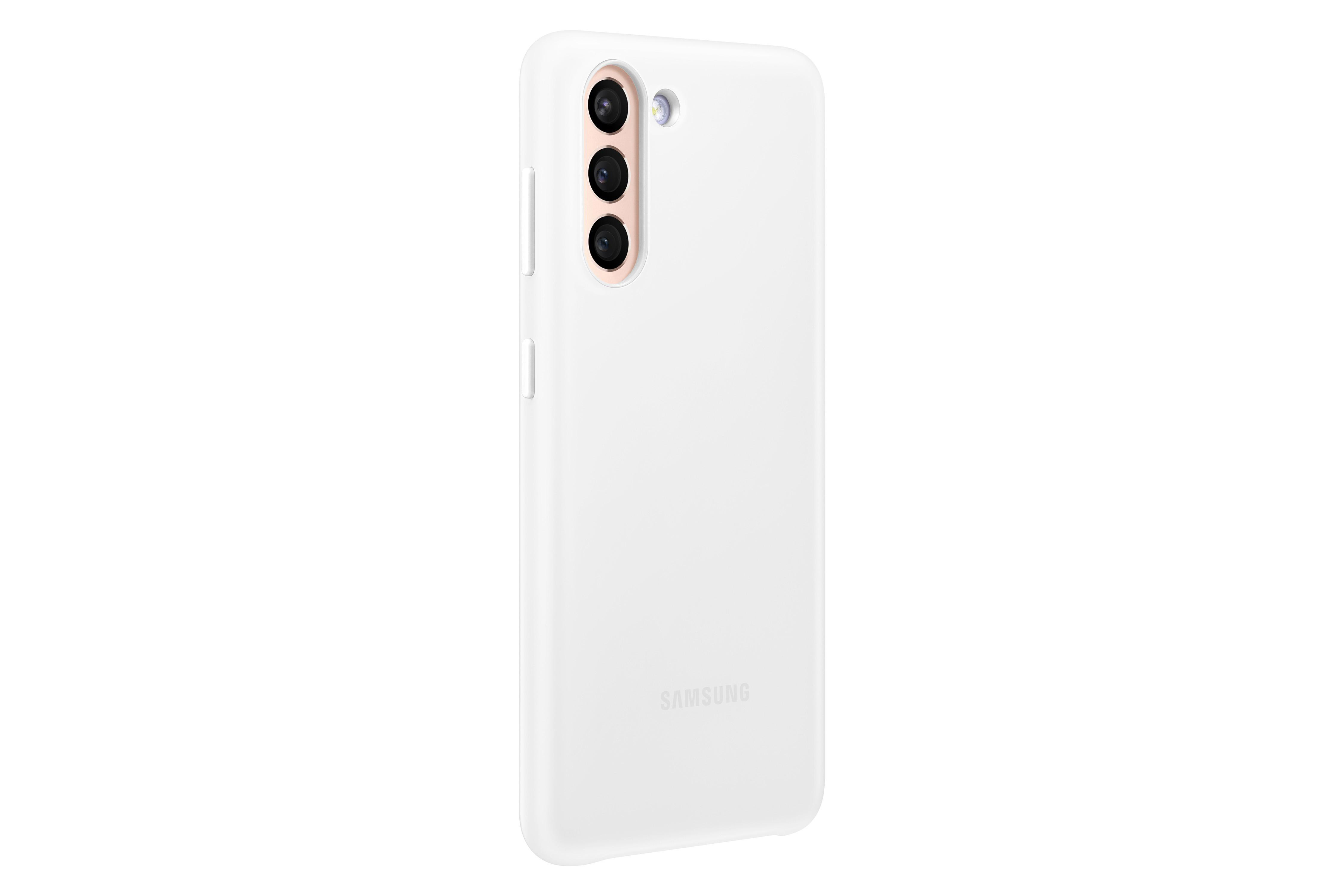 SAMSUNG EF-KG991, Backcover, Samsung, Galaxy S21 5G, Weiß