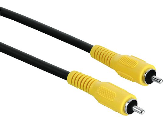 HAMA 00043141 - Câble RCA (Jaune/Noir)