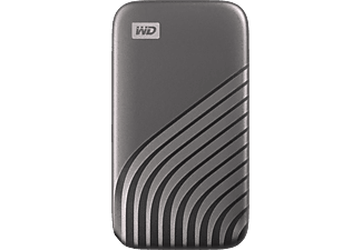 WESTERN DIGITAL My Passport (2020) - Festplatte (SSD, 2 TB, Grau)