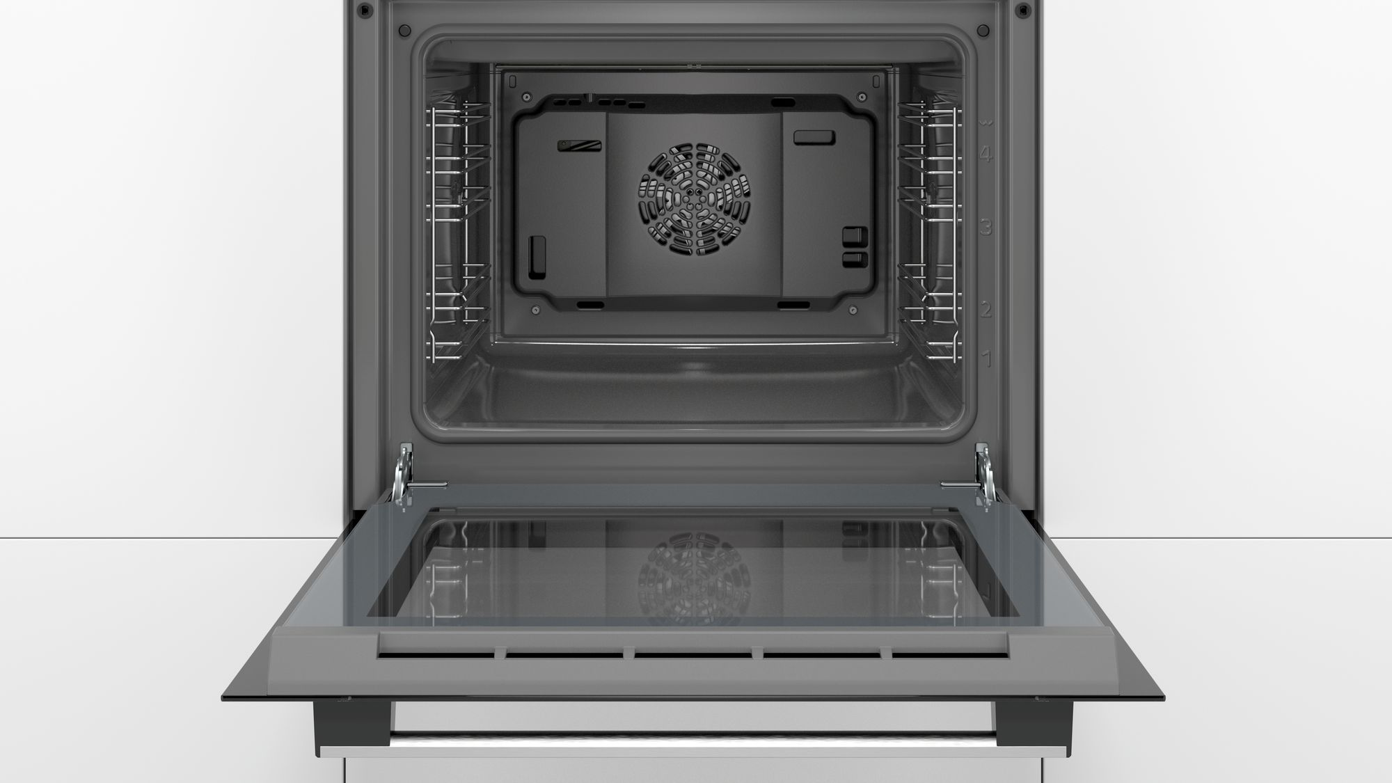 BOSCH HND 211 RS 61 Serie 2, Einbauherdset (Elektrokochfeld, A, 66 l)