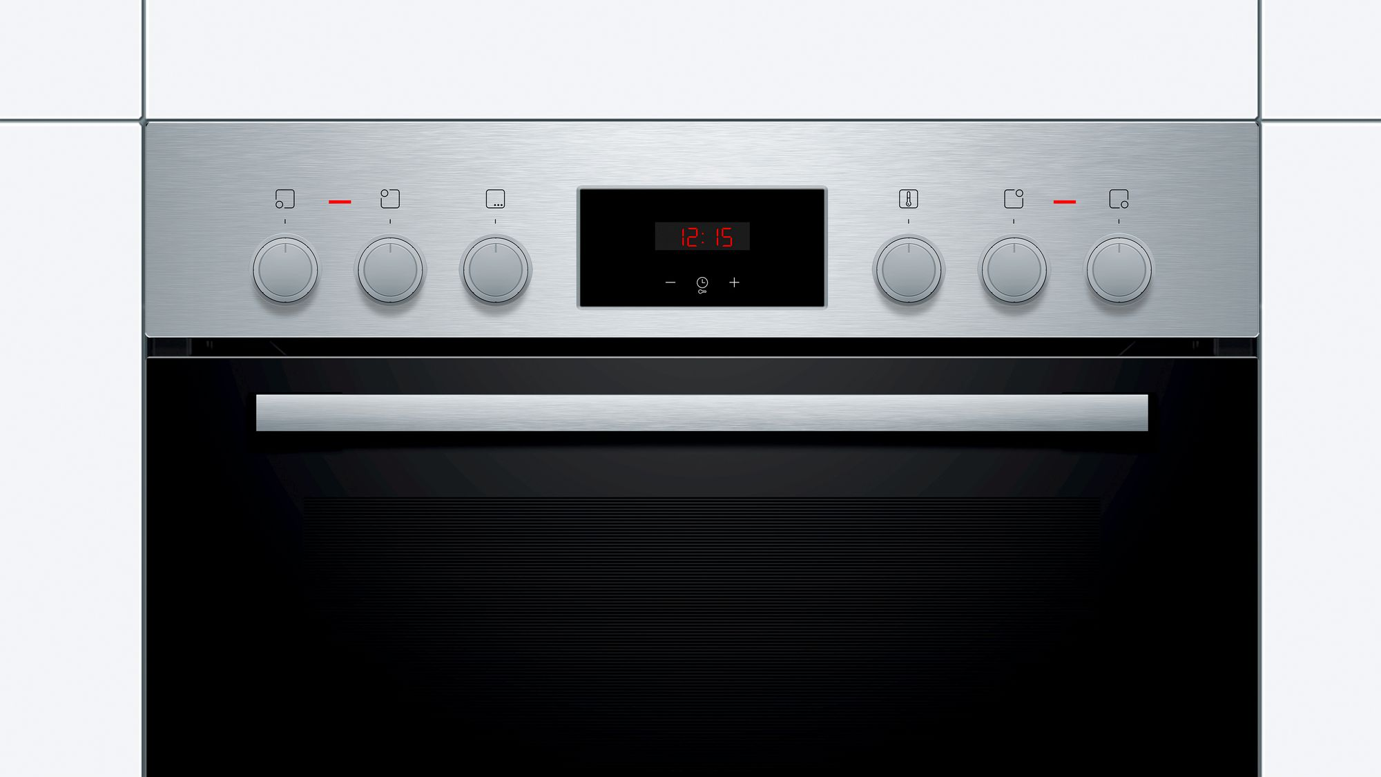 BOSCH HND 211 RS 61 Serie 2, Einbauherdset (Elektrokochfeld, A, 66 l)
