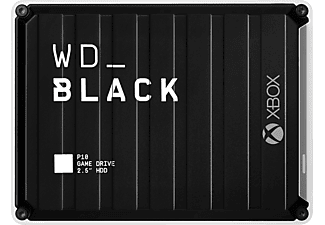 WESTERN DIGITAL WD_BLACK P10 Game Drive 4TB für Xbox - Festplatte (Schwarz/Weiss)