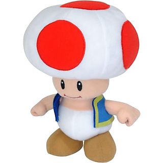 TOGETHER PLUS Nintendo: Super Mario - Toad Red (20 cm) - Figura di peluche (Multicolore)