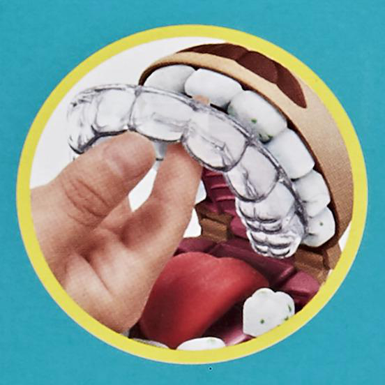 PLAY-DOH Zahnarzt Dr. Wackelzahn Spielset, Mehrfarbig