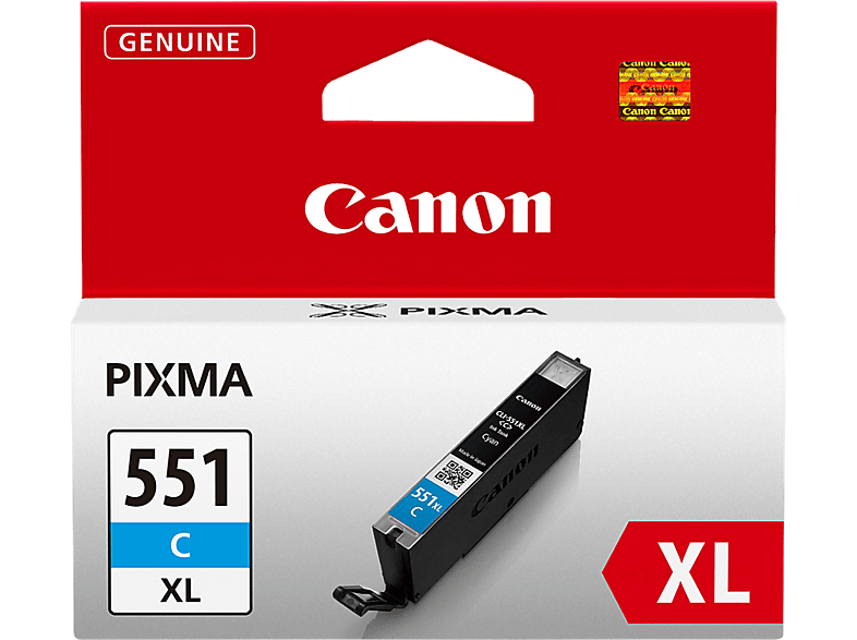 CANON CLI551 XL C ciánkék nagykapacitású tintapatron (6444B001)