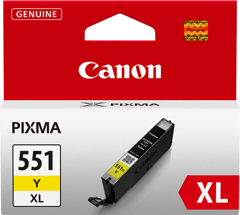 CANON CLI551 XL Y sárga nagykapacitású tintapatron (6446B001)