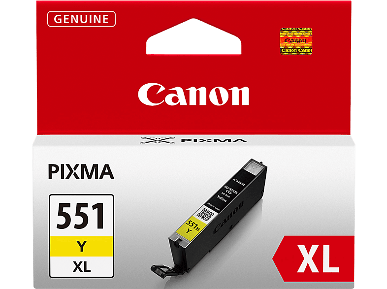 CANON CLI551 XL Y sárga nagykapacitású tintapatron (6446B001)