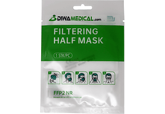 DIWA FFP2 Maske (5-lagig) mit Ohrbändern