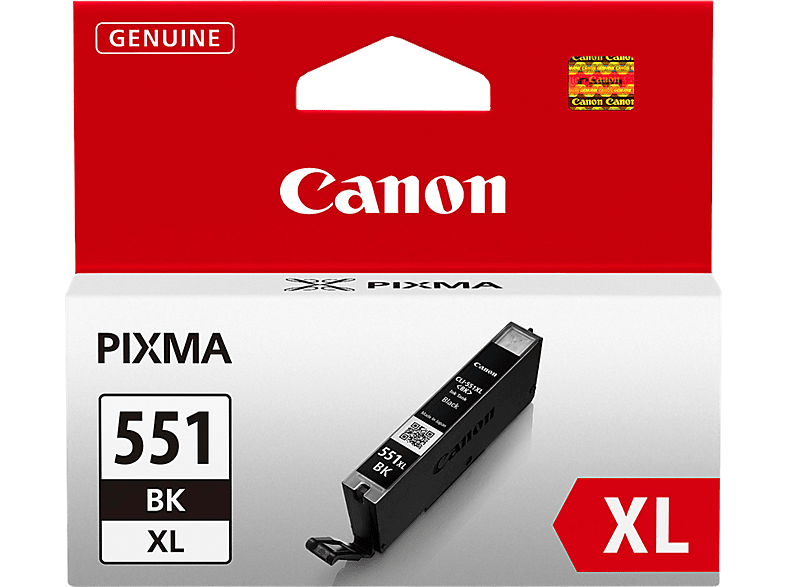 CANON CLI551 XL BK fekete nagykapacitású tintapatron (6443B001)