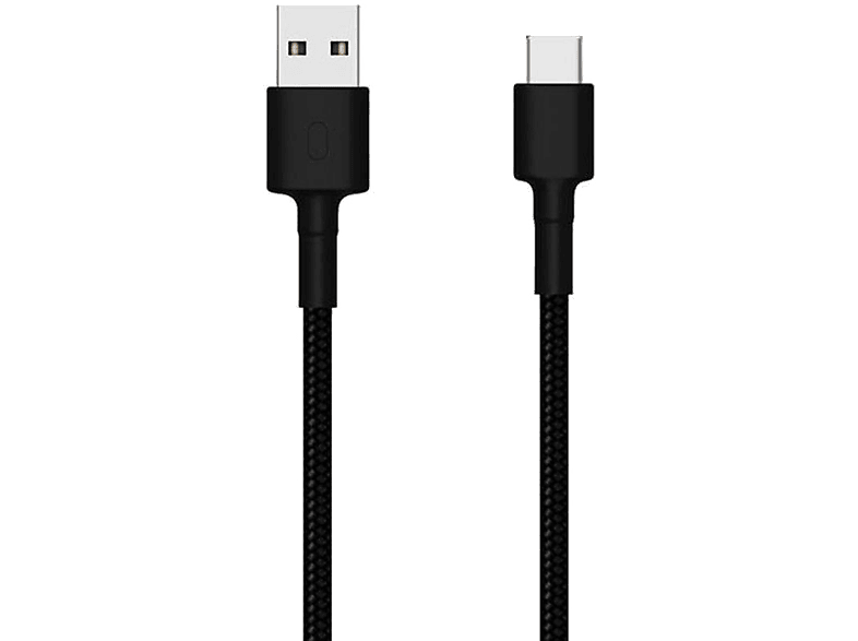 XIAOMI Mi Braided USB Type-C kábel 100cm, fekete (SJV4109GL)