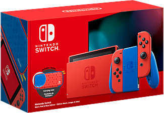 Switch - Mario Red & Blue Edition - Console videogiochi - Rosso/Blu