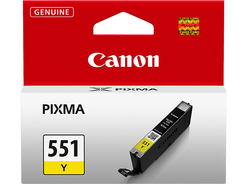 CANON CLI551 Y sárga tintapatron (6511B001)