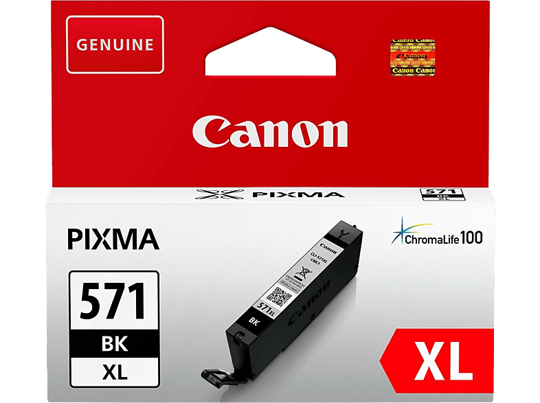 CANON CLI571 XL BK fekete nagykapacitású tintapatron (0331C001)