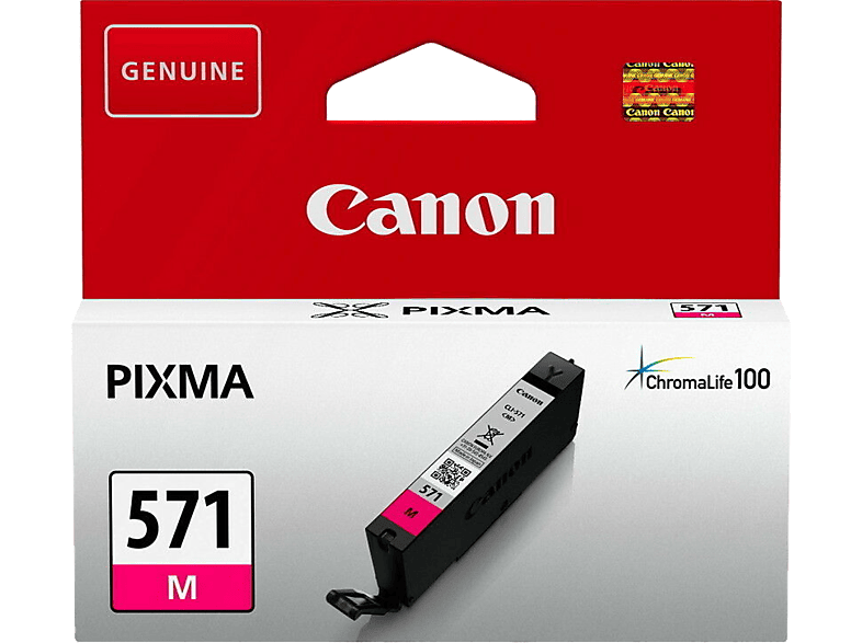 CANON CLI571 M magenta tintapatron (0387C001)