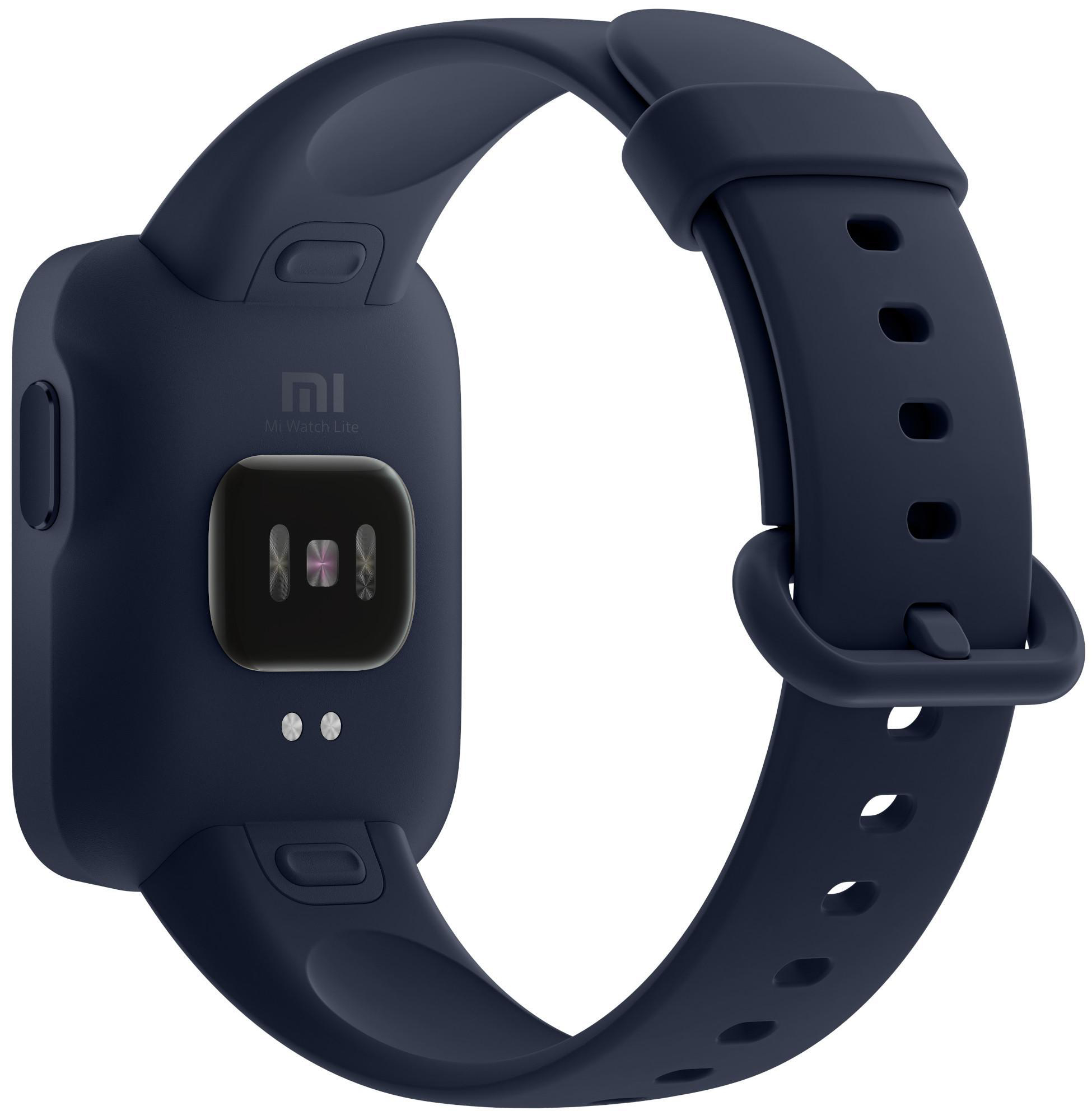 XIAOMI Mi Watch Lite Smartwatch Silikon, 120 mm + 90 mm, Navy Blue