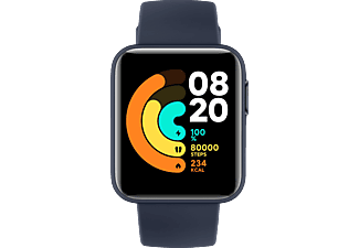 XIAOMI Mi Watch Lite Smartwatch Silikon, 120 mm + 90 mm, Navy Blue
