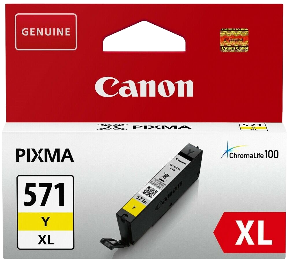 CANON CLI571 XL Y sárga nagykapacitású tintapatron (0334C001)