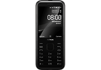 NOKIA 8000 4G DualSIM Fekete Kártyafüggetlen Mobiltelefon