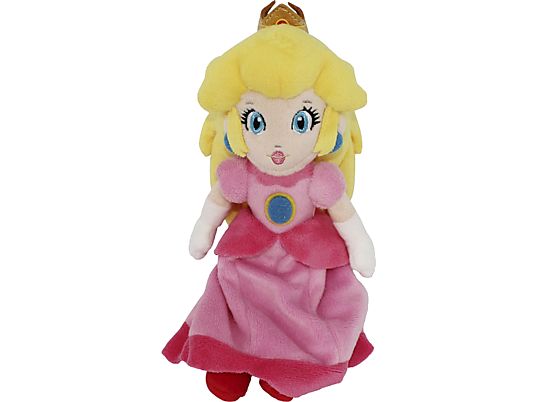 TOGETHER PLUS Nintendo: Super Mario - Princess Peach (27 cm) - Figura di peluche (Multicolore)