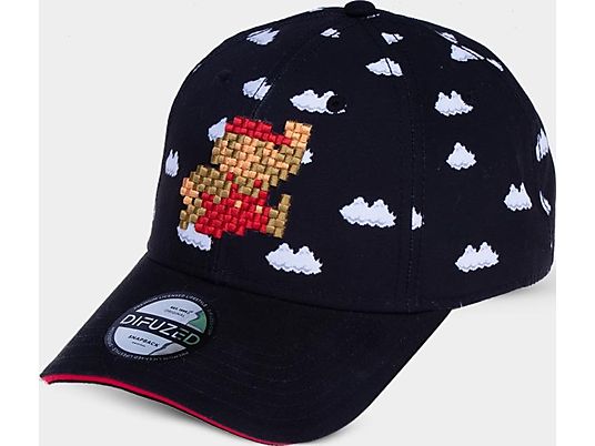 DIFUZED Nintendo: 8Bit - Cloud Mario Cap - Cappellino (Multicolore)