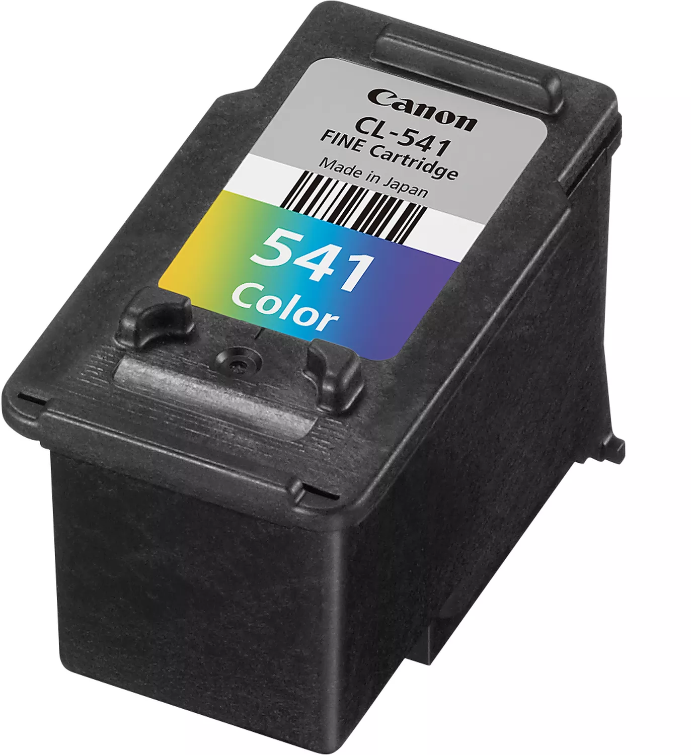 Canon CL-541 színes tintapatron. Fekete. Fehér háttér.