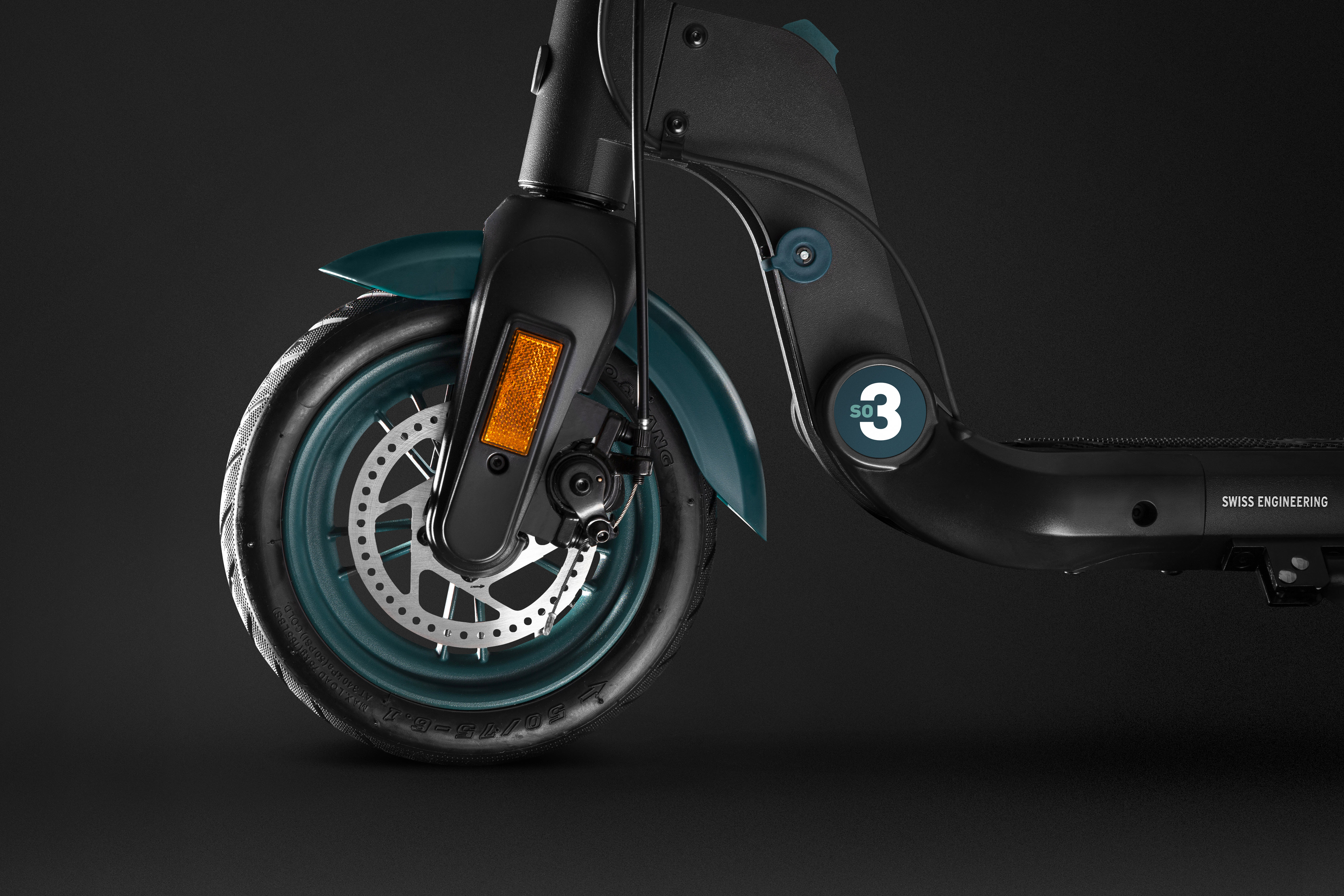 SOFLOW SO3 E-Scooter (8,5 Zoll, Grün)