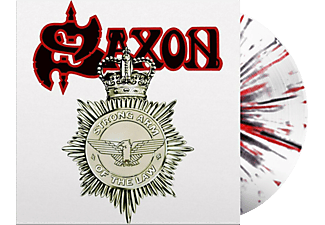 Saxon - Strong Arm Of The Law (Limited White, Red & Black Splatter Vinyl) (Vinyl LP (nagylemez))