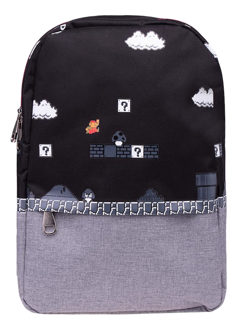 DIFUZED Nintendo: Super Mario 8Bit - Placed Print - Rucksack (Mehrfarbig)