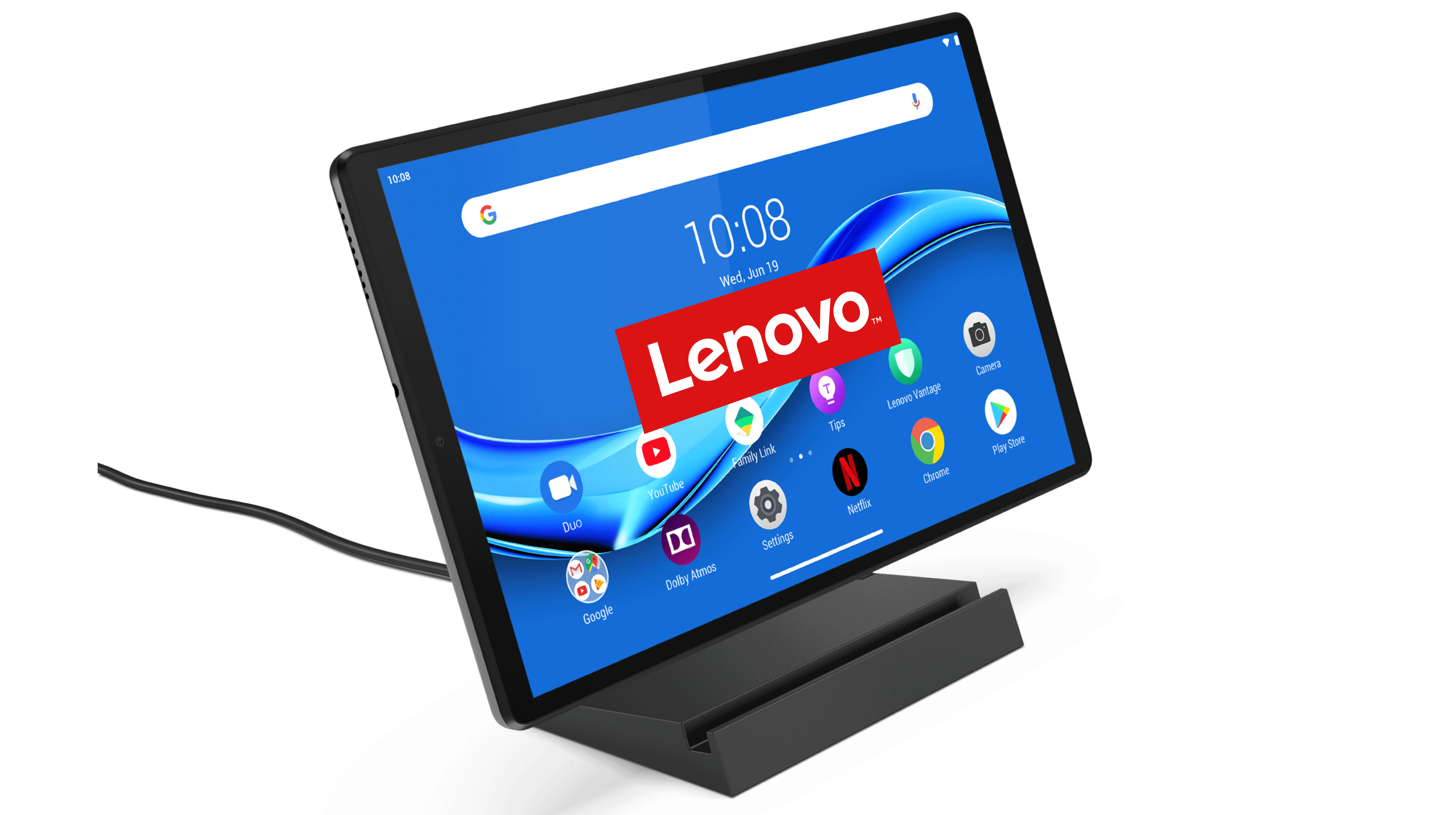 LENOVO Tab M10 FHD Plus (2nd gen) 128GB WiFi grijs + Smart Dock