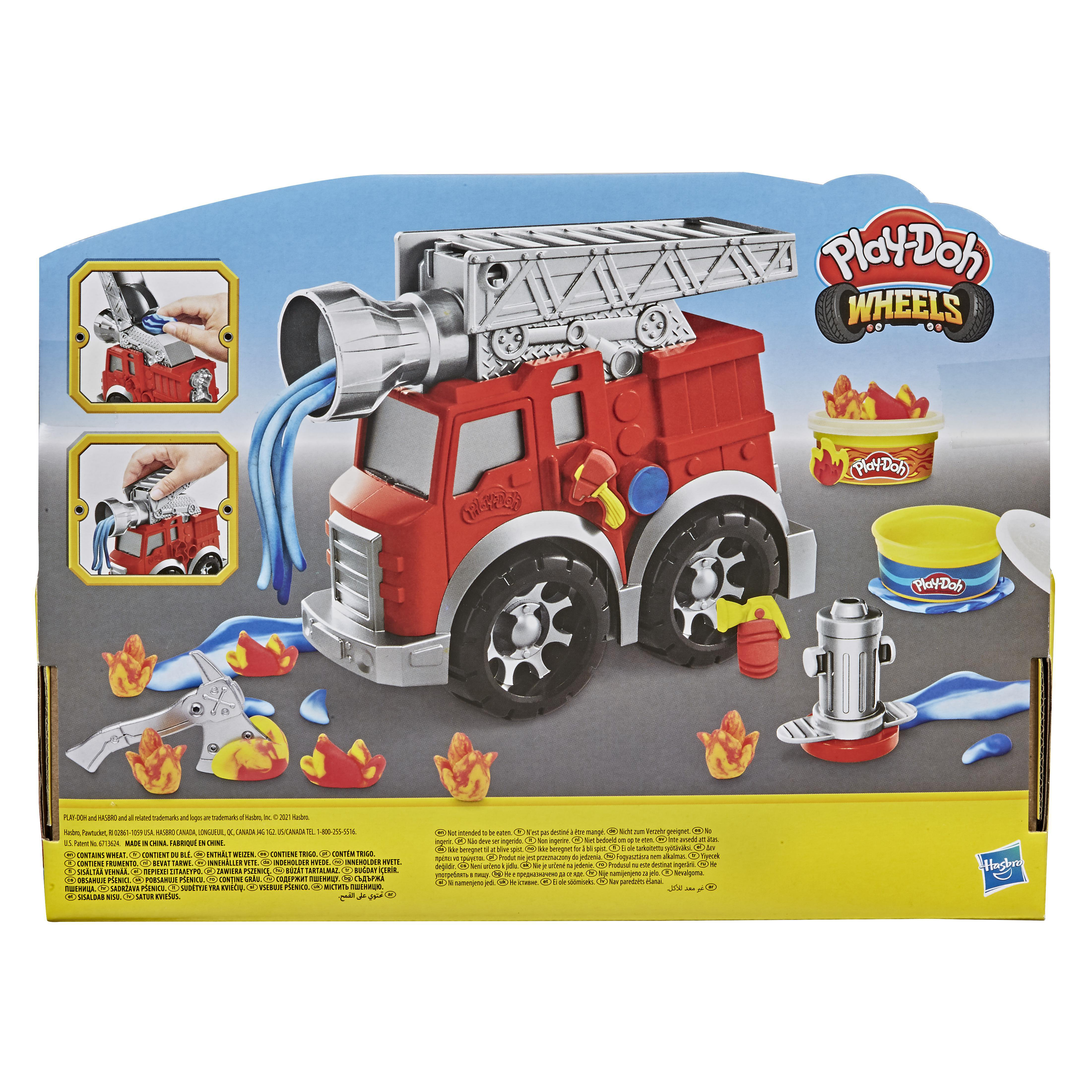 PLAY-DOH Kleine Feuerwehr Spielset, Mehrfarbig