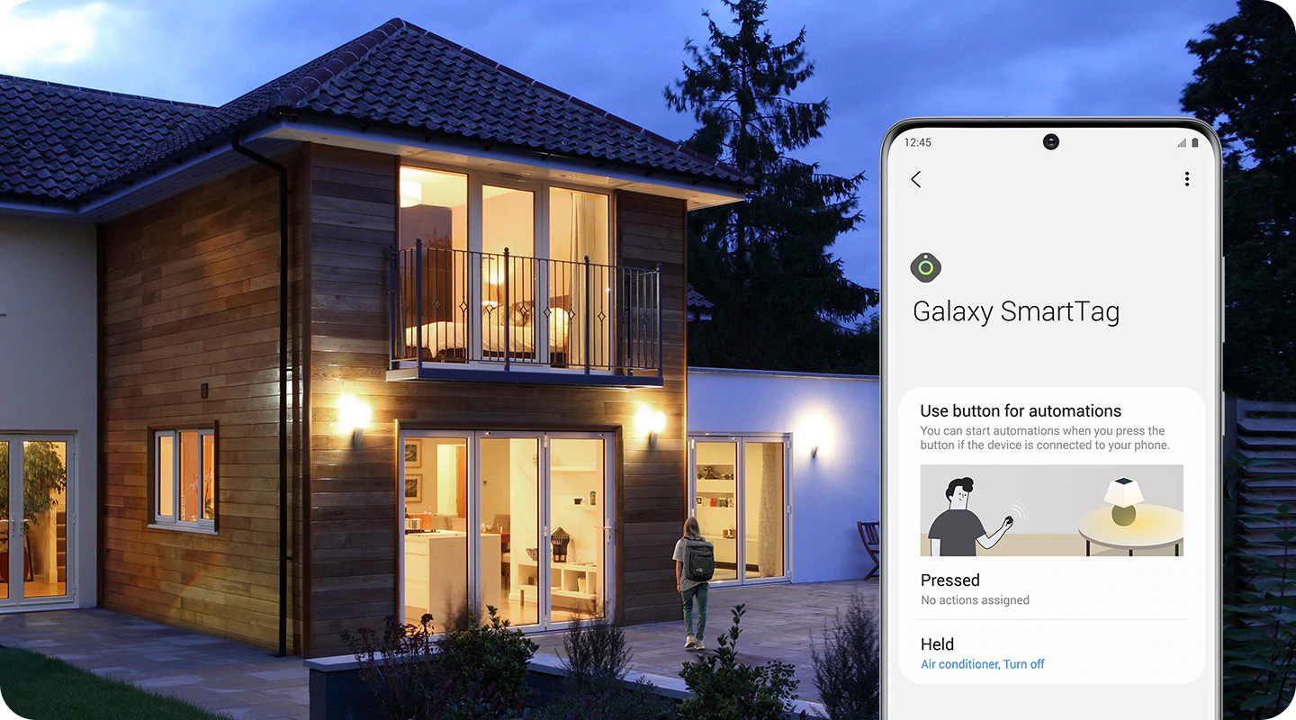 SAMSUNG Galaxy Smart Tag Traqueur d'objets Oatmeal (EI-T5300BAEGEU)