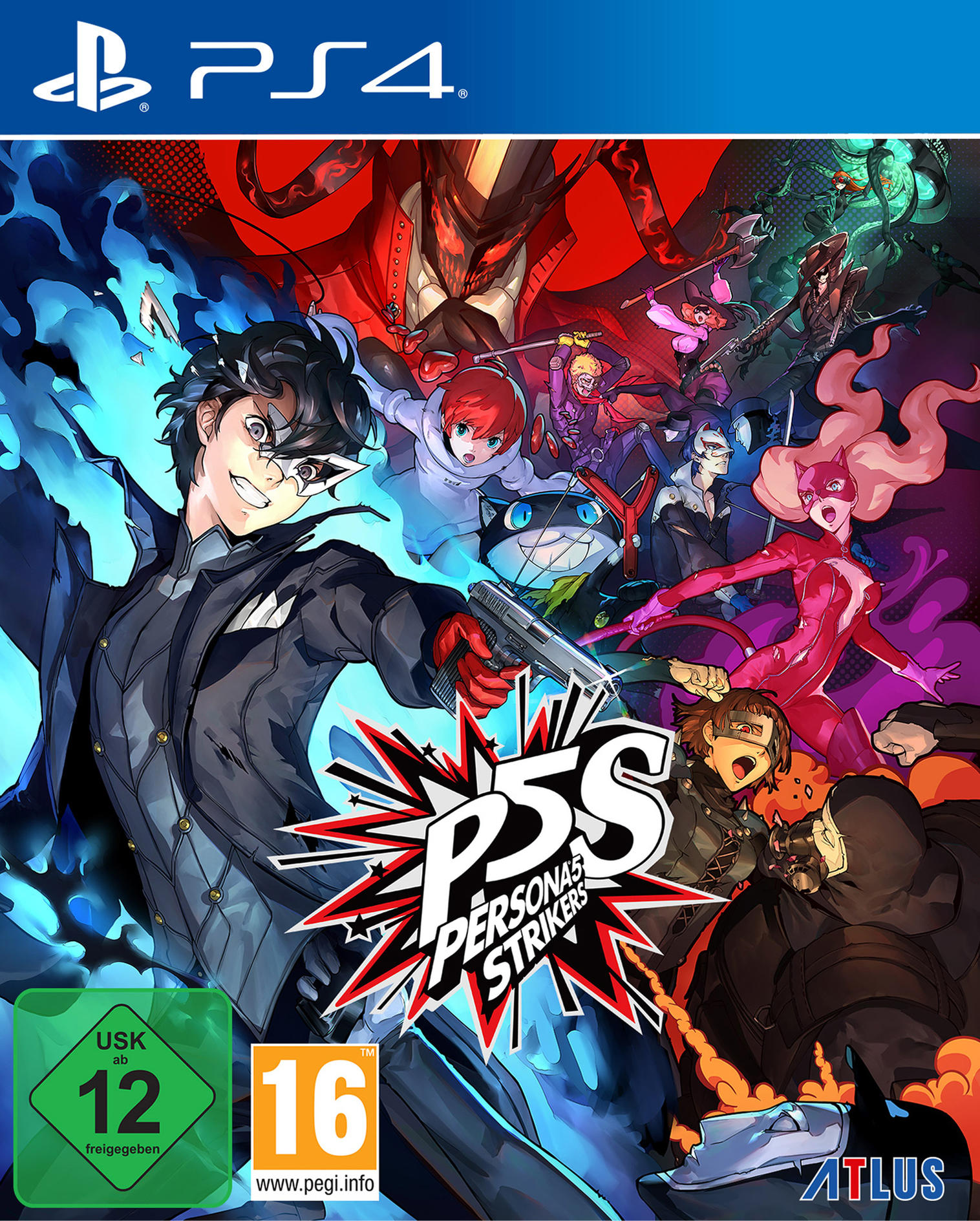 PS4 PERSONA 5 STRIKERS [PlayStation ONLINE) - 4] (LTD.ED.)(NUR