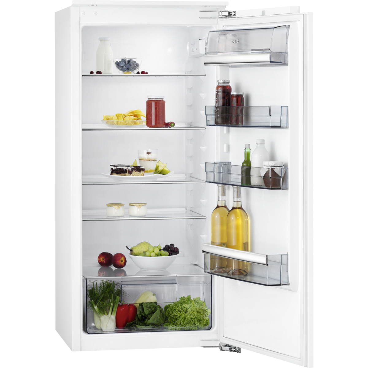 AEG SKE612F1AF Kühlschrank (203 l, F, 1219 mm hoch, Weiß)