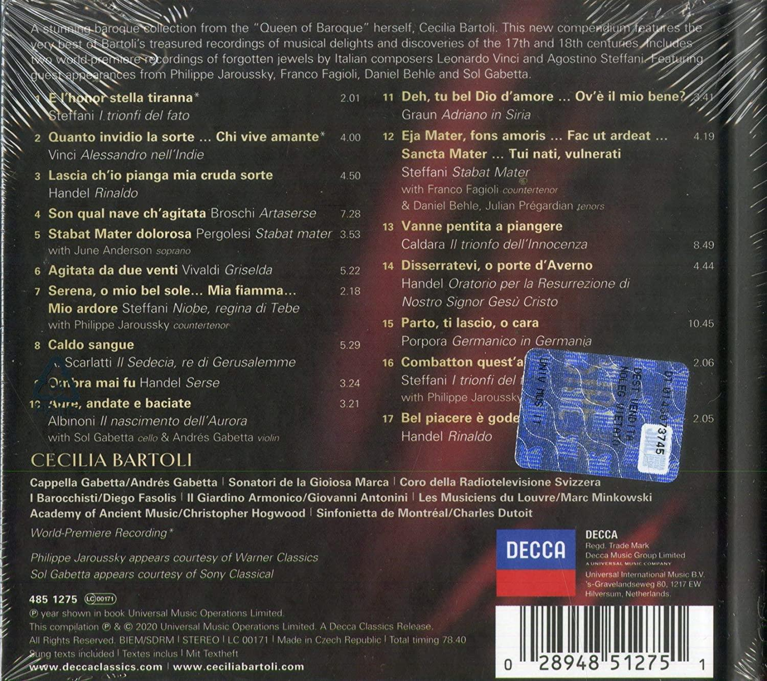 CD case with text and a picture. Color picture and a sticker. White background.