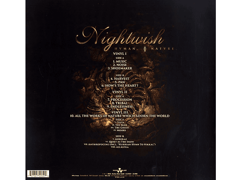 Thumbnail - Nightwish - HUMAN.:II:NATURE (Vinyl)
