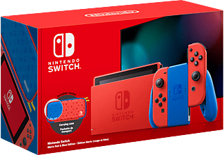 NINTENDO Switch Mario Rood / Blauw Editie