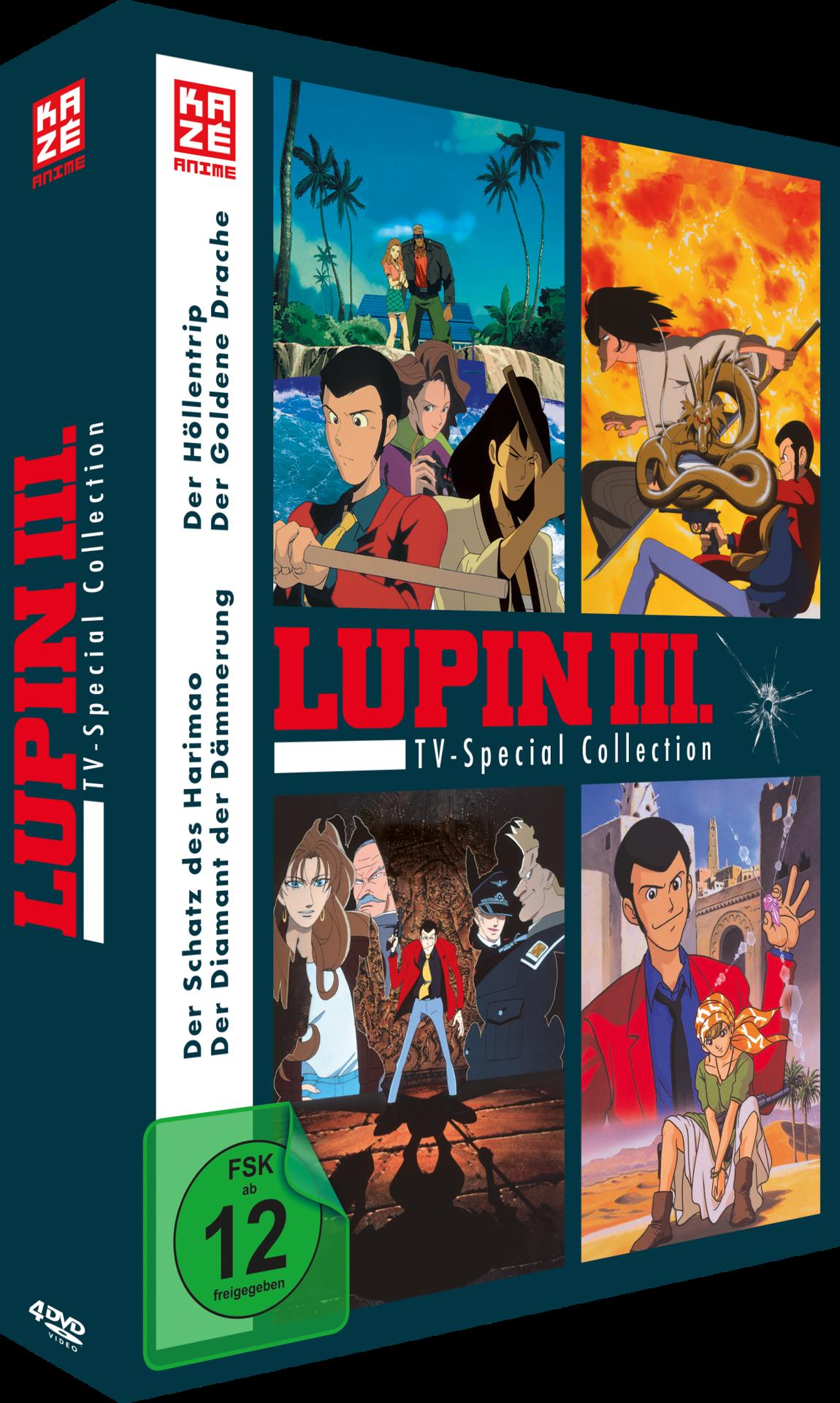 LUPIN THE THIRD - TV-SPECIALS DVD