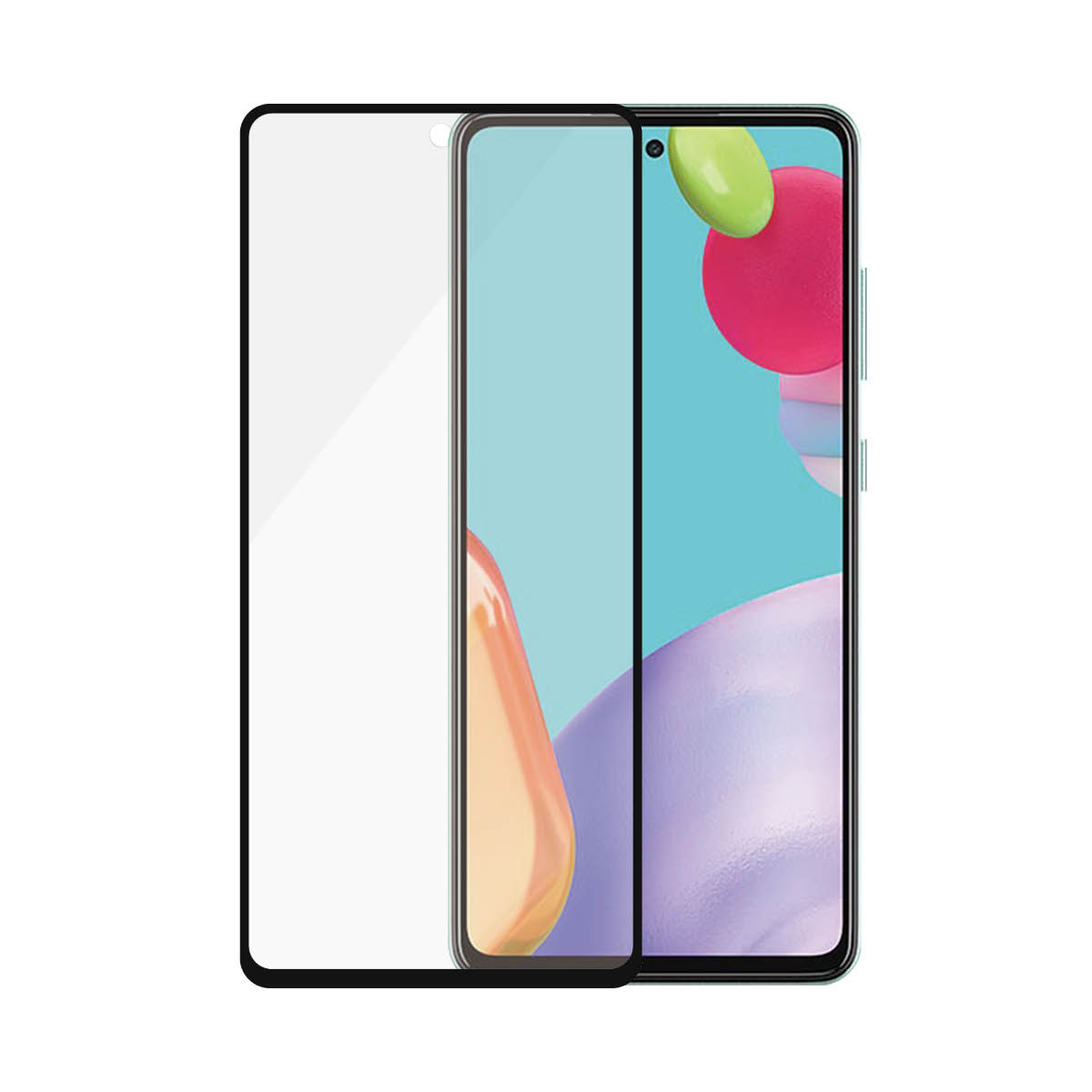 PANZERGLASS Antibacteriële Zwarte Case Friendly voor Samsung Galaxy A52(S) 5G / A53 5G