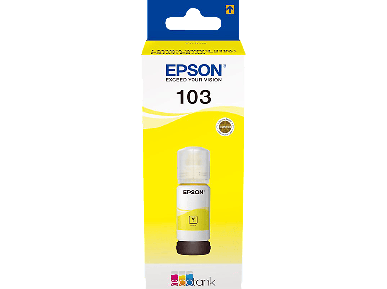 EPSON 103 Tintenpatrone Gelb (C13T00S44A10)