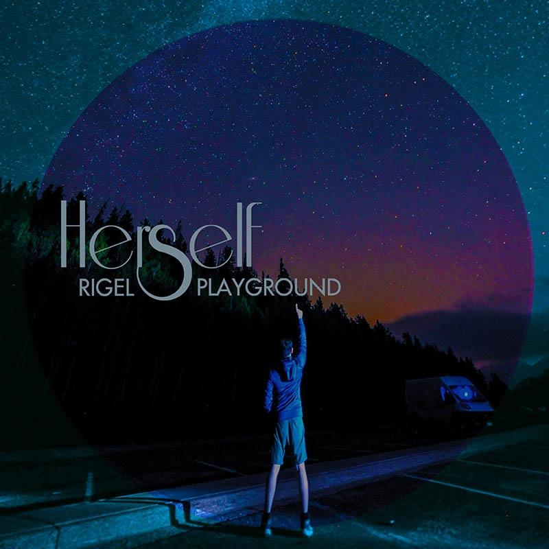PLAYGROUND (Vinyl) - Transparent Red) RIGEL (LP Herself -