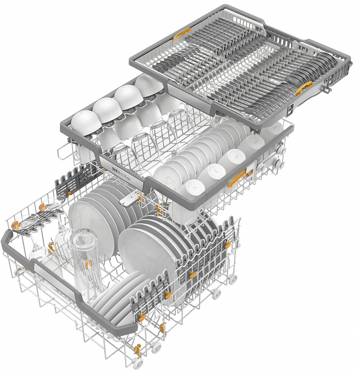 MIELE G 7560 SCVi AutoDos Geschirrspüler (vollintegrierbar, 598 mm breit, 41 dB (A), C)