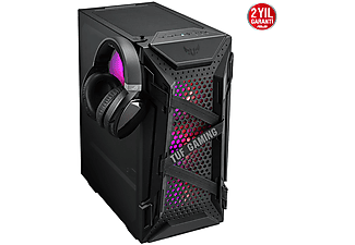 ASUS TUF GT301 Adreslenebilir RGB Fanlı Temperli Cam USB 3.1 ATX Gaming Bilgisayar Kasası_2